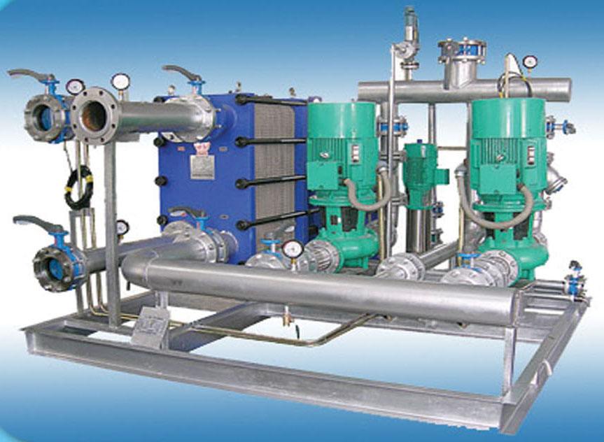 達旗熱力公司供熱板式換熱機組